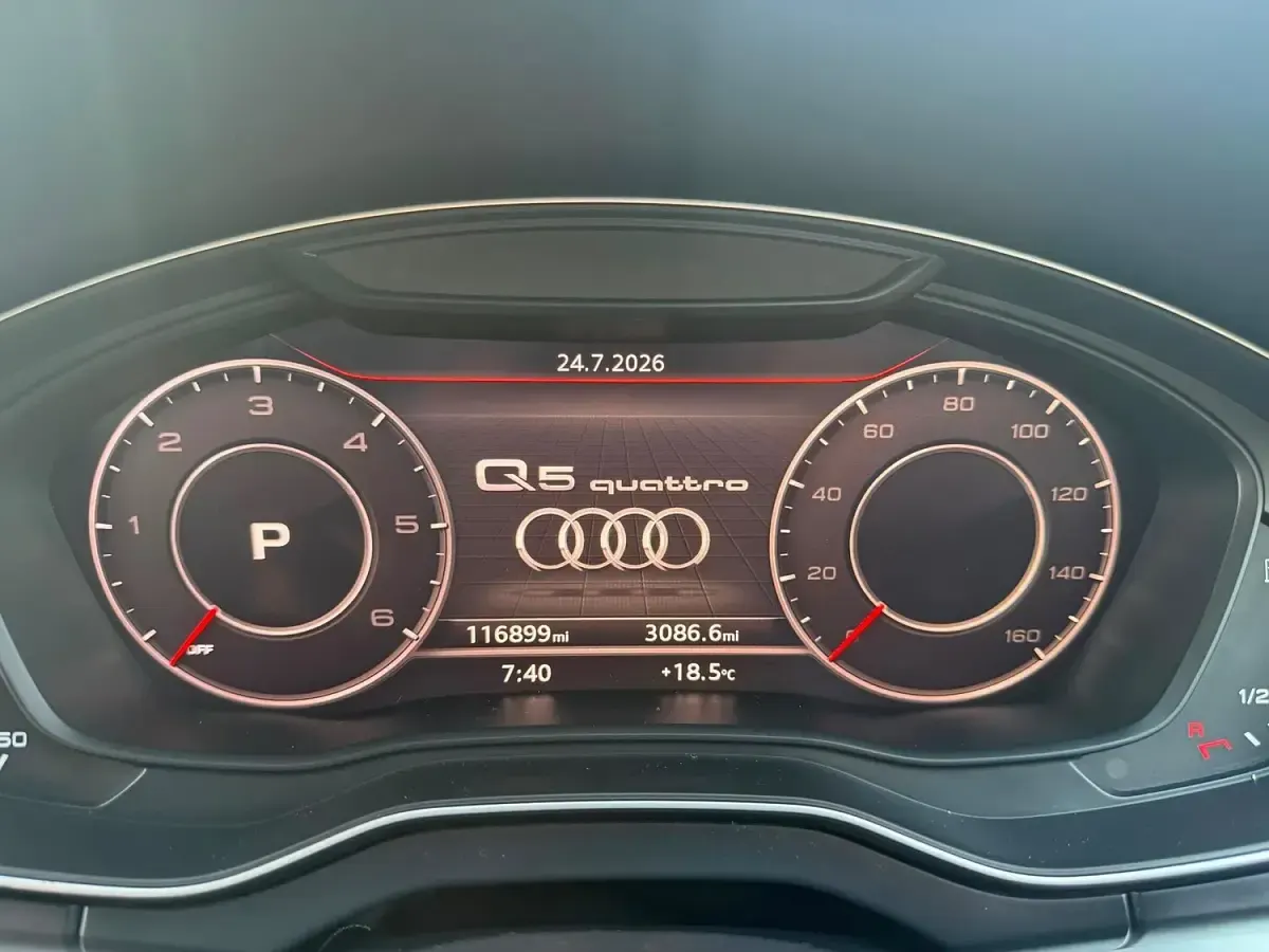 Used Audi Q5 S-Line 190 HP (139 kW) 2017 Grey SUV