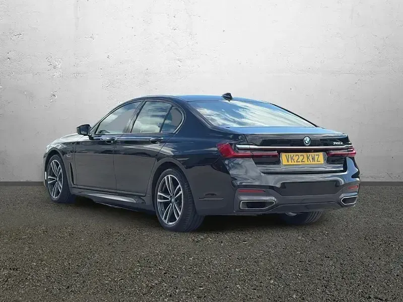 Used BMW 745e M Sport 2022 Black Sedan