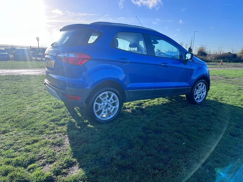 Used Ford Ecosport Titanium 125 HP (91 kW) 2017 Blue SUV