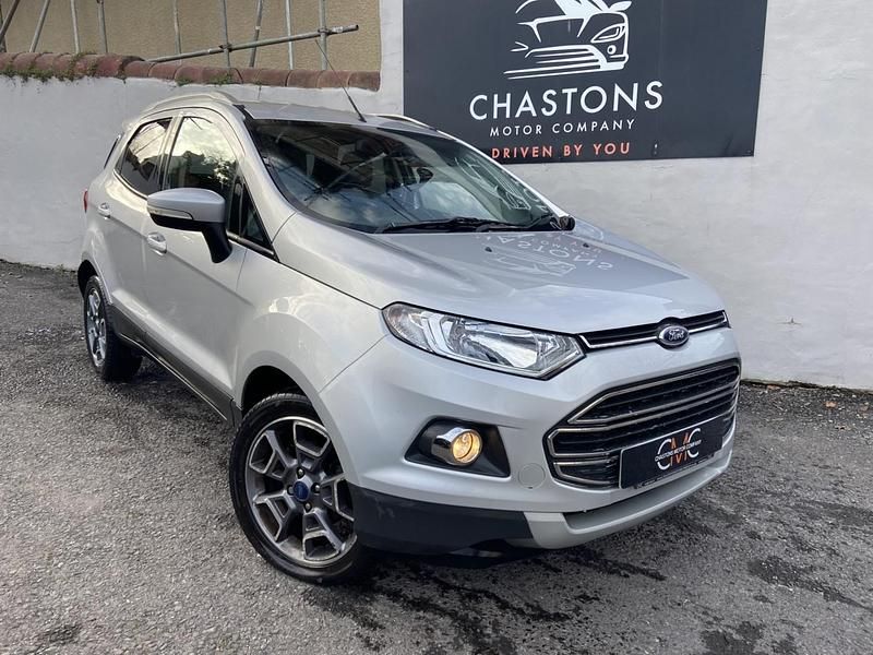 Used Ford Ecosport Titanium 125 HP (91 kW) 2017 Silver SUV