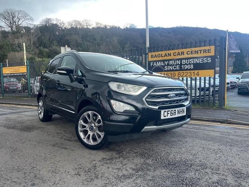 Used Ford Ecosport Titanium 125 HP (91 kW) 2019 Black SUV