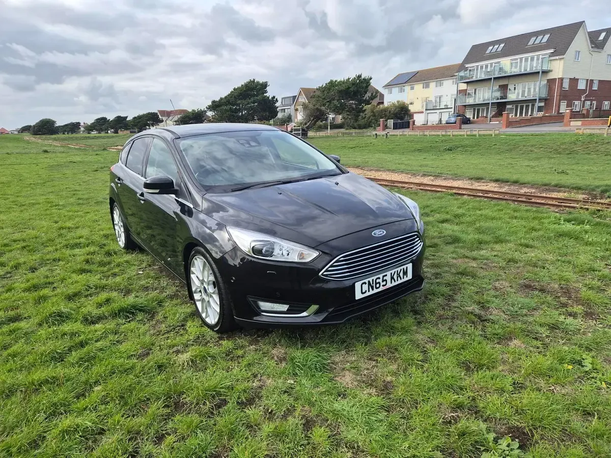 Used Ford Focus Titanium X 2015 Panther black metallic Hatchback