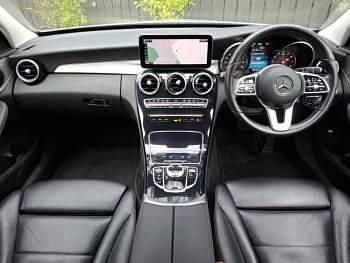 Used Mercedes C200 184 HP (135 kW) 2020 Blue Sedan
