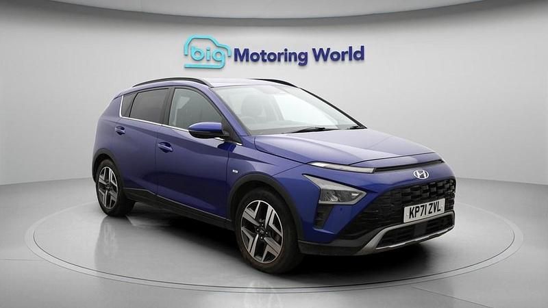 Used Hyundai Bayon Premium 100 HP (73 kW) 2022 Blue SUV