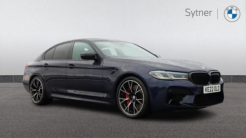 Blue Used 2022 BMW M5 Competition Edition | £56,000 (Fair price) - Image 1/4