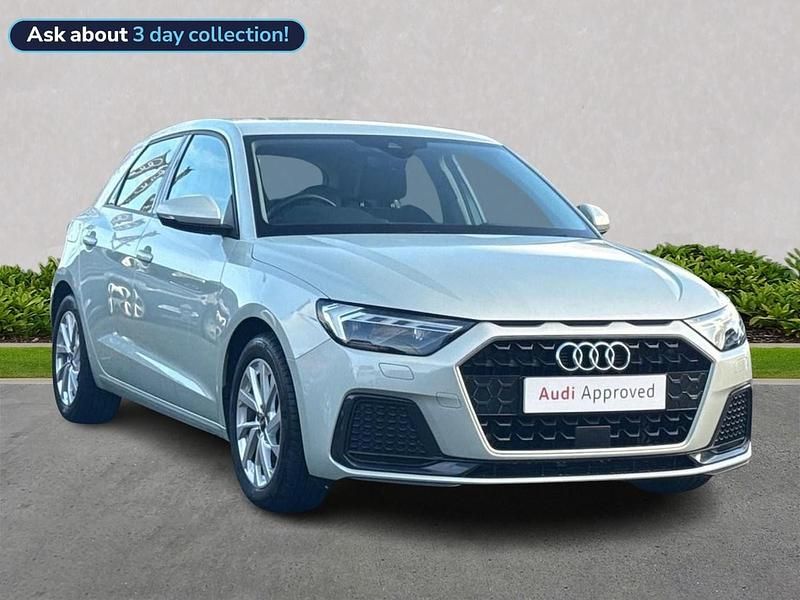Silver Used 2023 Audi A1 Sportback Sport Hatchback | £17,153 (Fair price) - Image 1/2