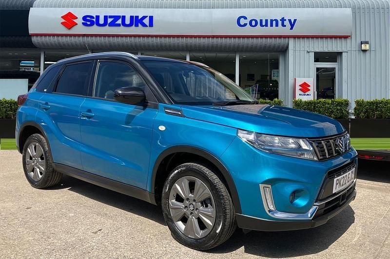 Turquoise Used 2022 Suzuki Vitara SZ-T SUV | £14,100 (Good price) - Image 1/4