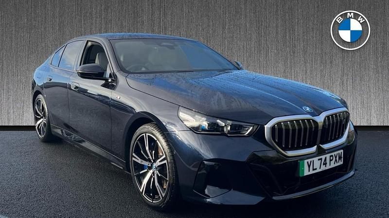 Black Used 2025 BMW i5 M Sport | £43,899 (A bit pricey) - Image 1/4