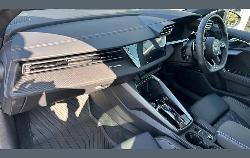 Used Audi A3 Black Edition 147 HP (108 kW) 2025 Blue Sedan