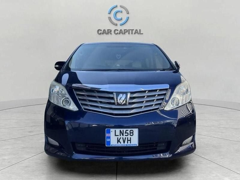 Used Toyota Alphard 2008 Blue MPV