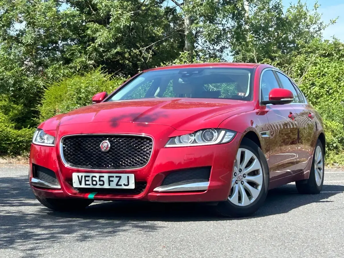 Used Jaguar XF Portfolio 2015 Red Sedan