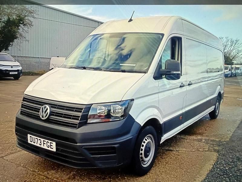 White Used 2023 VW Crafter Startline Van | £18,995 (Good price) - Image 1/3
