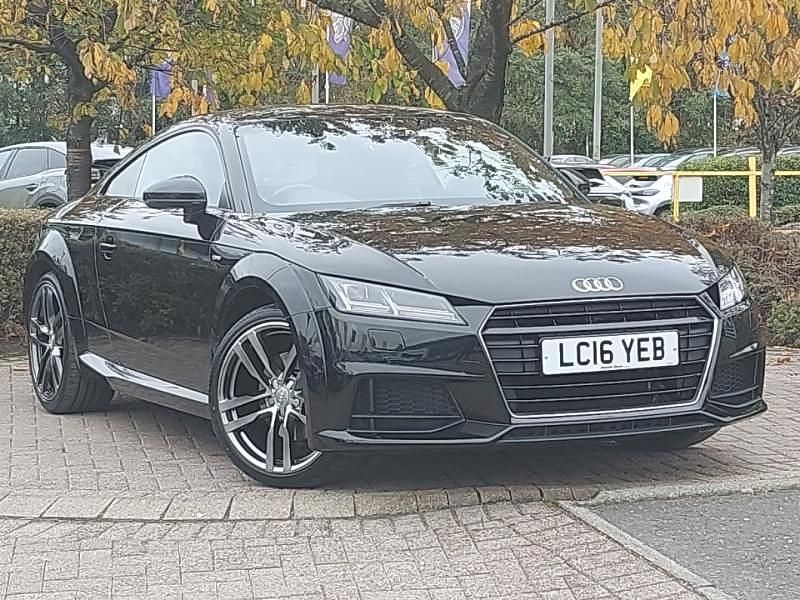 Black Used 2016 Audi TT S-Line Coupe | £15,698 (Fair price) - Image 1/4