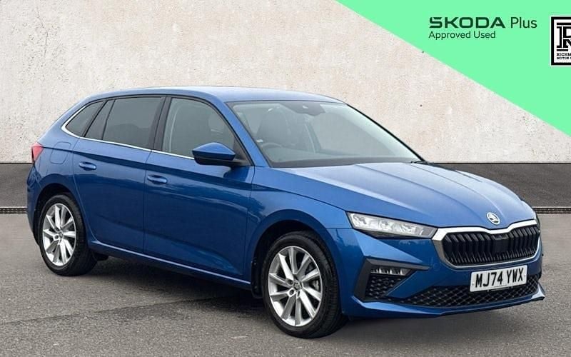 Used Skoda Scala SE L 150 HP (110 kW) 2024 Blue Hatchback