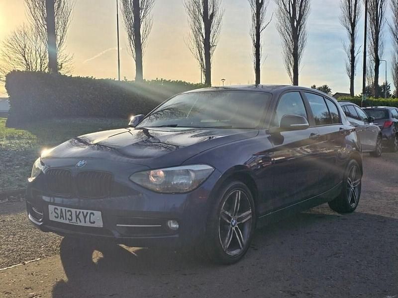 Used BMW 116 Sport Line 116 HP (85 kW) 2013 Blue Hatchback