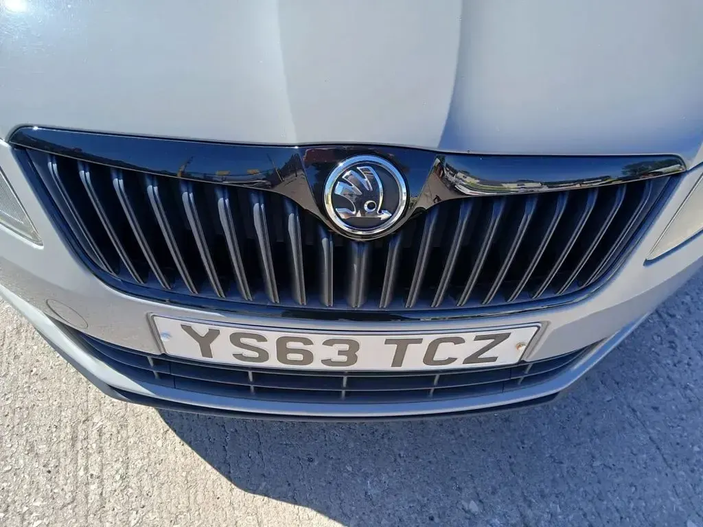 Used Skoda Fabia 69 HP (50 kW) 2013 Grey Hatchback