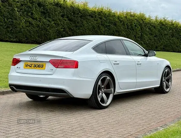 Used Audi A5 S-Line 2014 White Coupe