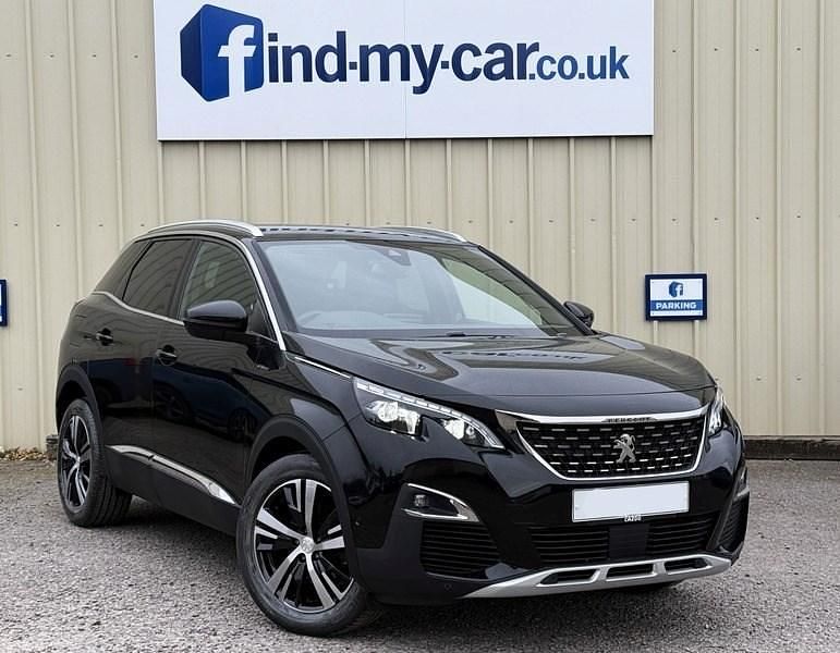 Used Peugeot 3008 GT-line 2018 Black SUV