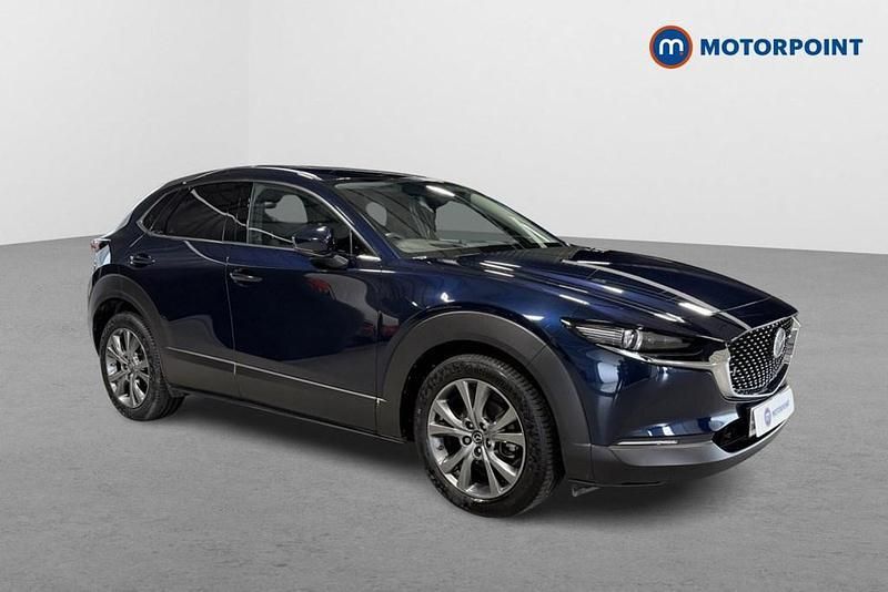 Blue Used 2022 Mazda CX-30 Edition SUV | £18,449 (Fair price) - Image 1/4