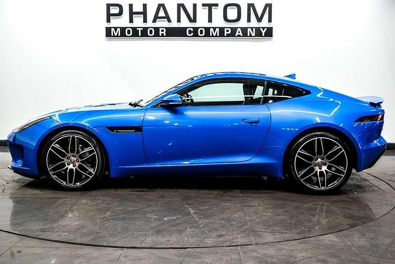 Used Jaguar F-Type S 300 HP (220 kW) 2019 Blue Coupe