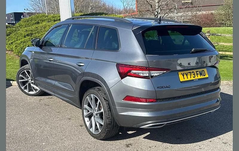 Used Skoda Kodiaq SportLine 196 HP (144 kW) 2023 Graphite grey metallic SUV