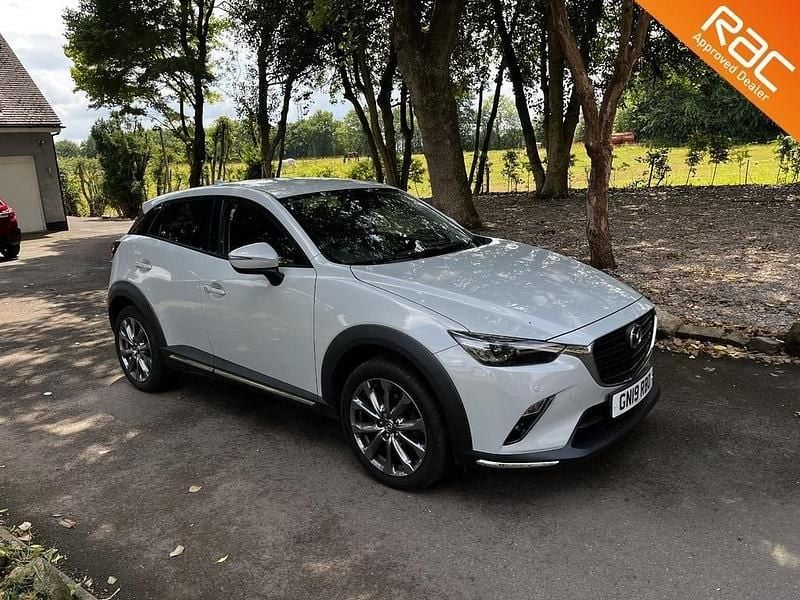 Silver Used 2019 Mazda CX-3 Inclusive SUV | £13,250 (Fair price) - Image 1/4