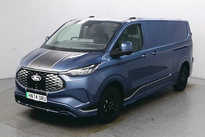 Blue New 2024 Ford Transit Sport Van | £26,990 (Good price) - Image 1/4