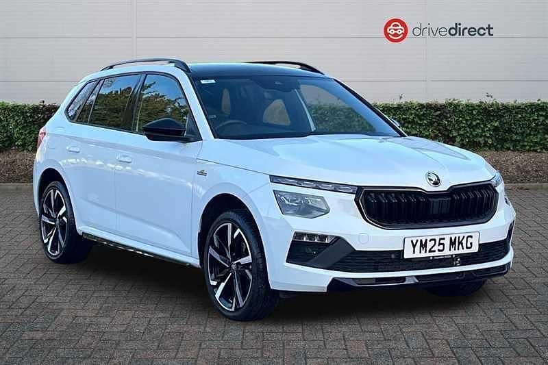 Used Skoda Kamiq Monte Carlo 116 HP (85 kW) 2025 White SUV