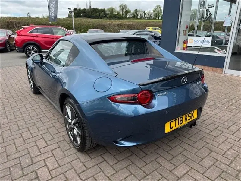 Used Mazda MX5 Inclusive 160 HP (117 kW) 2018 Blue Cabriolet