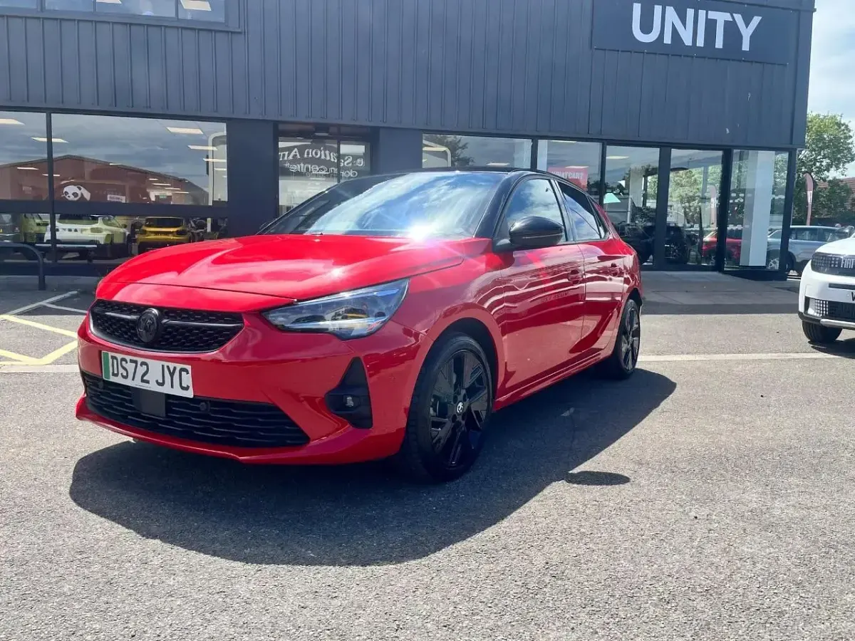 Used Vauxhall Corsa-e Edition 98 kW (134 HP) 2022 Red Hatchback