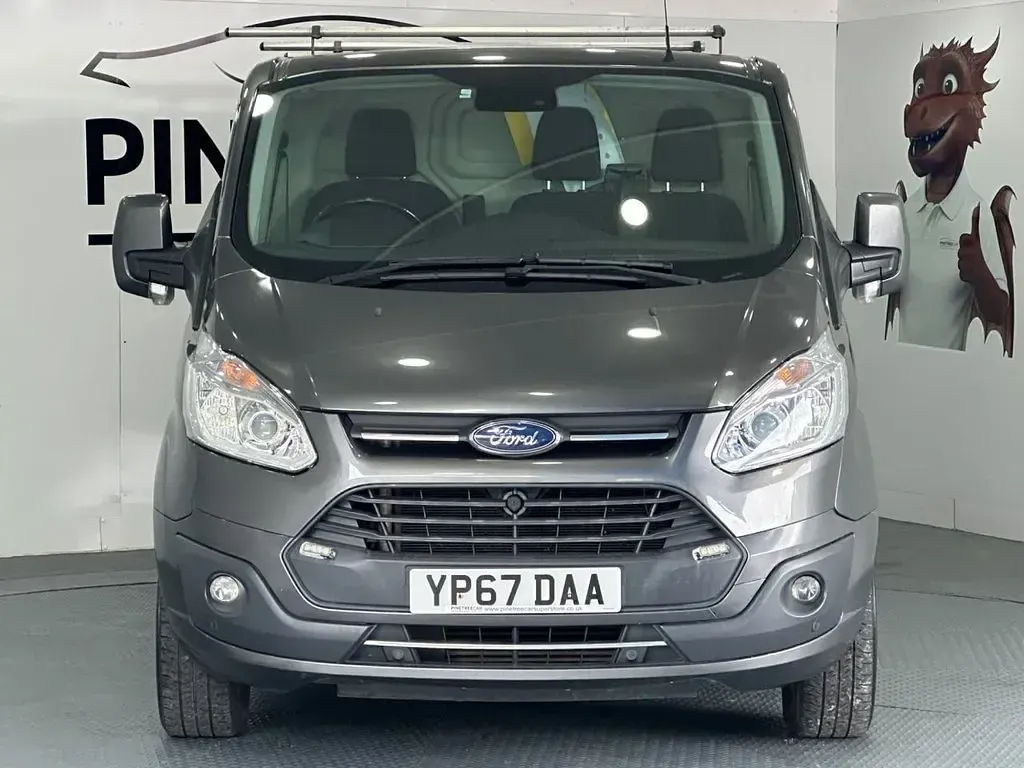 Used Ford Transit Custom Limited 128 HP (94 kW) 2017 Grey Van