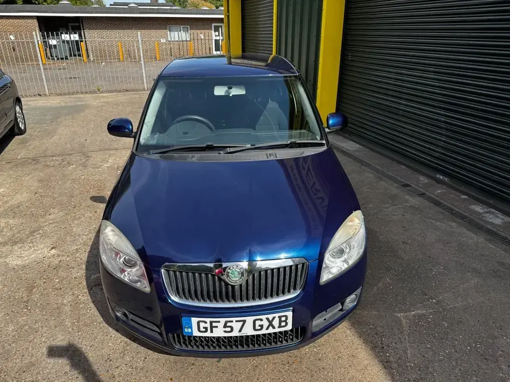 Used Skoda Fabia 2007 Blue Hatchback
