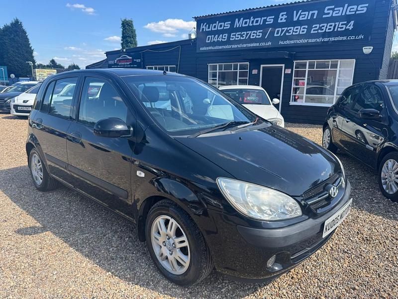 Black Used 2008 Hyundai Getz Hatchback | £2,750 (Fair price) - Image 1/4