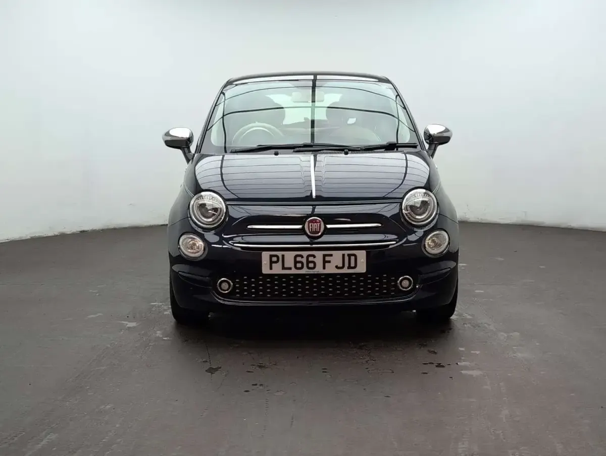 Used Fiat 500 Riva 69 HP (50 kW) 2017 Blue Hatchback
