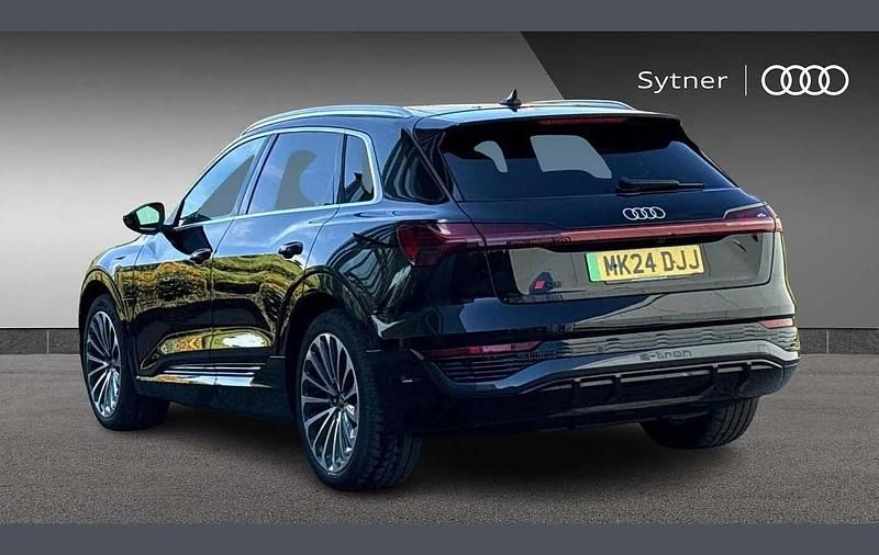 Used Audi Q8 e-tron S-Line 300 kW (408 HP) 2024 Black SUV