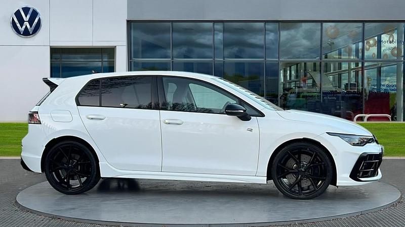 Used VW Golf VIII Black Edition 333 HP (244 kW) 2025 White Hatchback