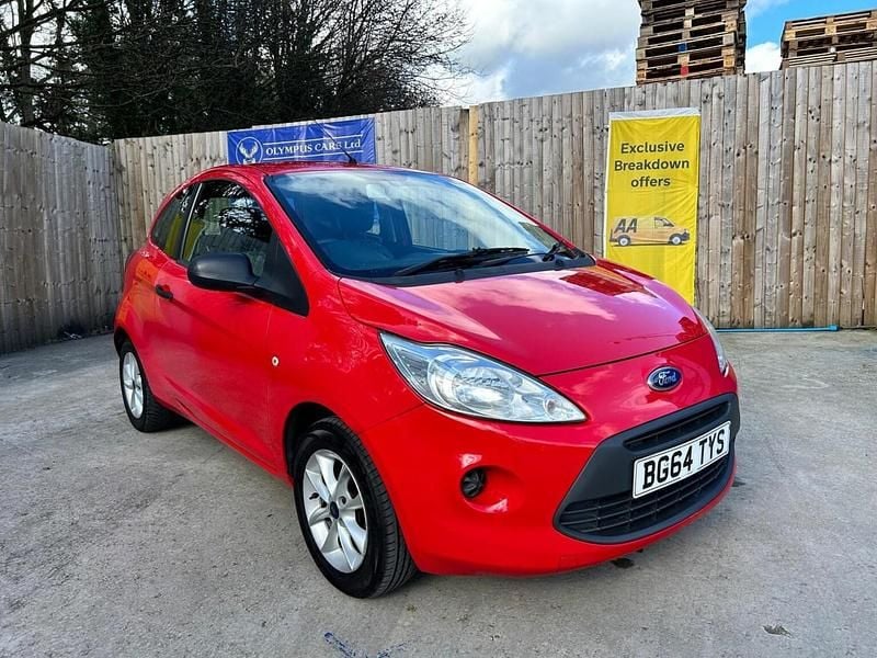 Used Ford Ka Studio 69 HP (50 kW) 2015 Red Hatchback