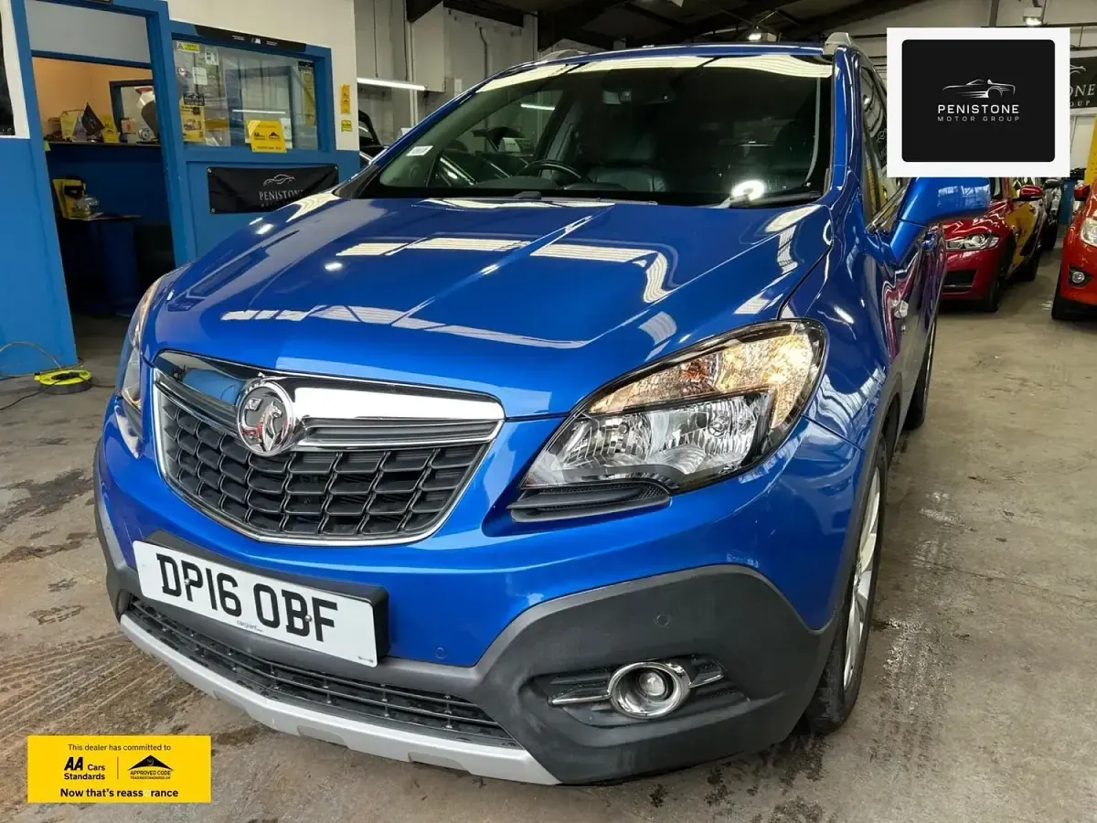Used Vauxhall Mokka S 140 HP (102 kW) 2016 Blue SUV