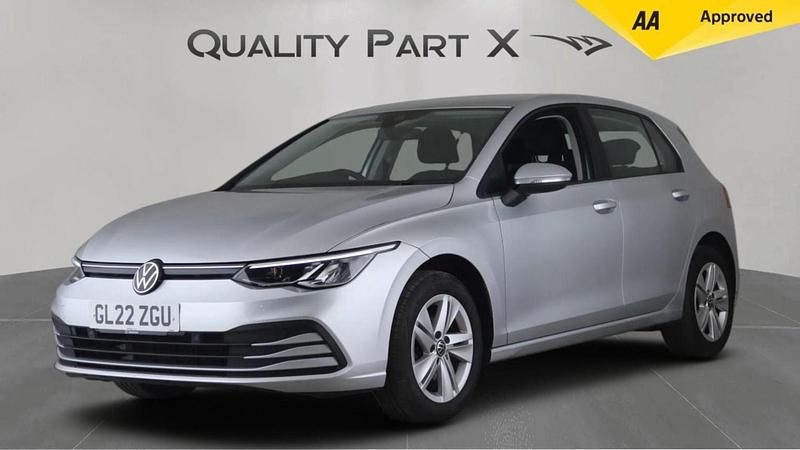 Used VW Golf VIII Life 110 HP (80 kW) 2022 Silver Hatchback