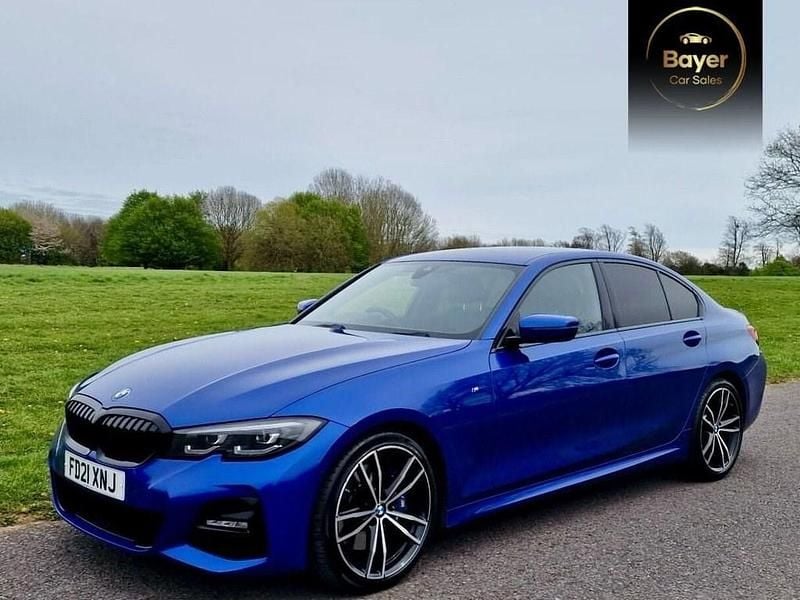 Used BMW 320 M Sport 2021 Blue Sedan