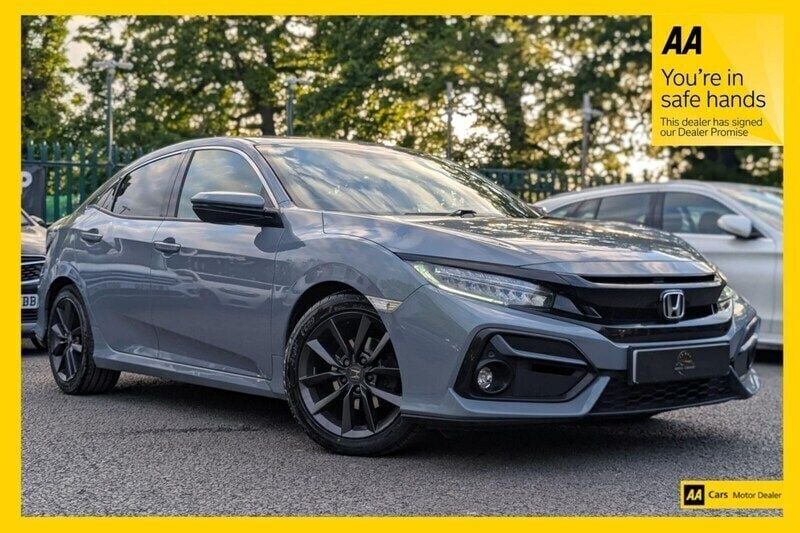 Grey Used 2020 Honda Civic SR Hatchback | £9,968 (Fair price) - Image 1/3