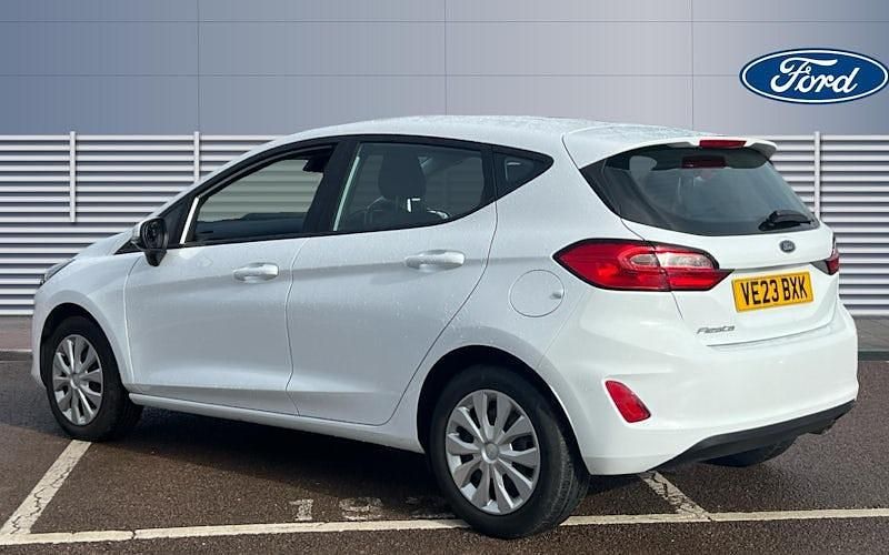 Used Ford Fiesta Trend 101 HP (74 kW) 2022 White Hatchback