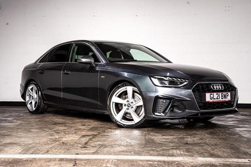 Used Audi A4 S-Line 163 HP (119 kW) 2021 Grey Sedan