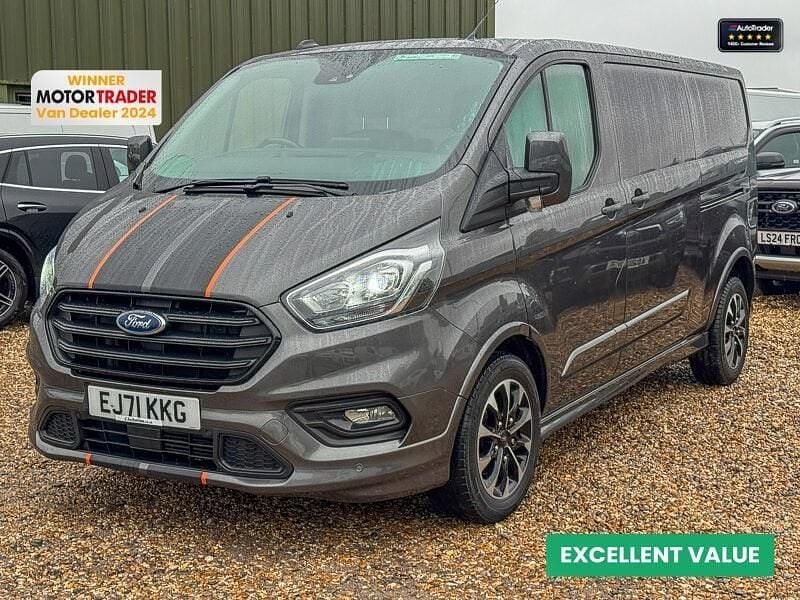 Used Ford Transit Custom Sport 185 HP (136 kW) 2021 Grey Van