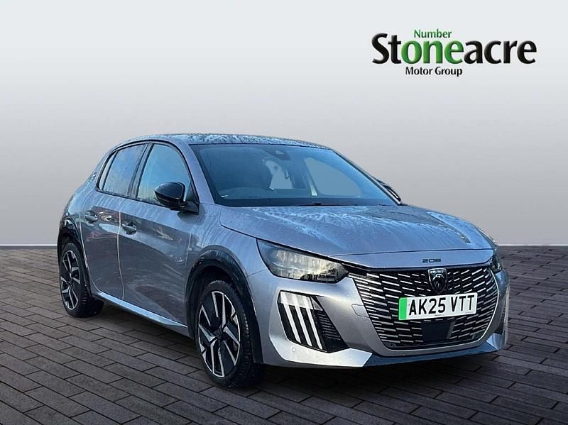 New Peugeot e-208 GTi 100 kW (136 HP) 2025 Grey Hatchback