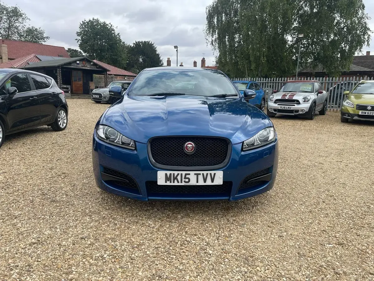 Used Jaguar XF R-Sport 2015 Blue Sedan