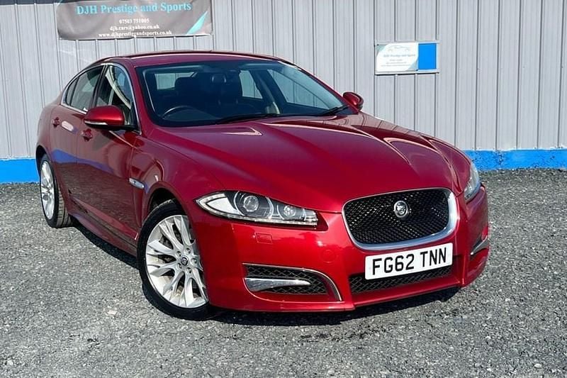 Red Used 2012 Jaguar XF Sedan | £5,289 (Fair price) - Image 1/1