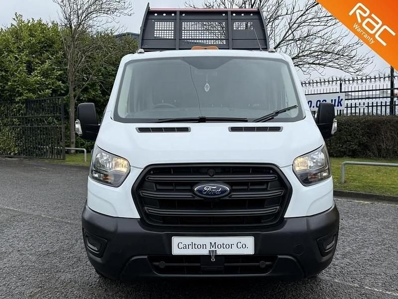 Used Ford Transit 130 HP (95 kW) 2020 White Cabriolet