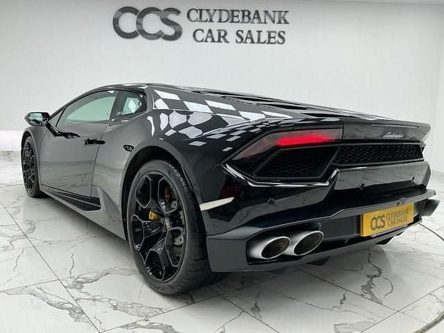 Used Lamborghini Huracán 580 HP (426 kW) 2017 Black Coupe