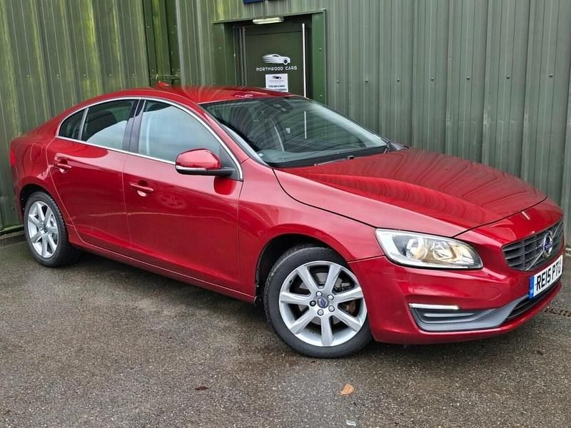 Red Used 2015 Volvo S60 SE Sedan | £7,200 (Fair price) - Image 1/4